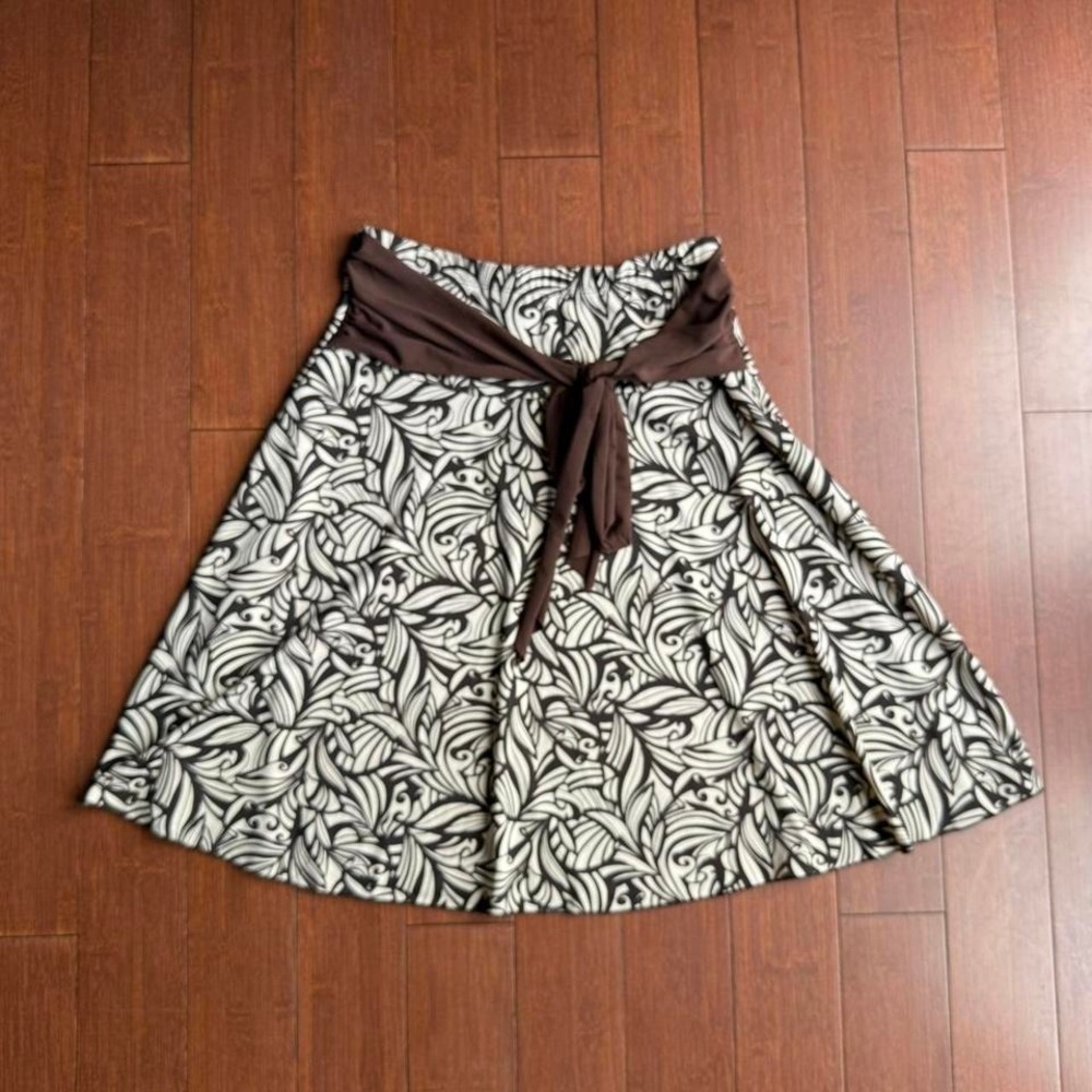 Vintage Y2K Made in USA Brown‎ Skirt